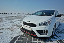 KIA Ceed / Pro Ceed 2013-2018 Frontsplitter V.1 Maxton Design